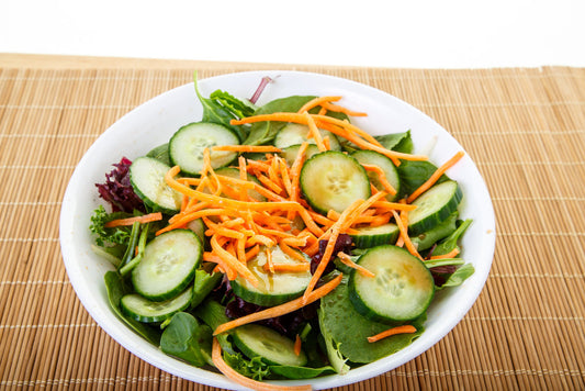 Harvest Recipe Feature: Fresh Lettuce, Cucumber & Herb Salad